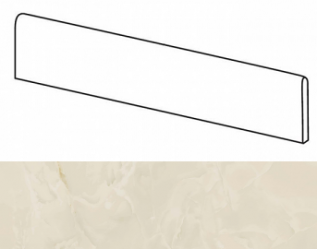 AVXU Marvel Champagne Battiscopa Lappato 7,2x60
