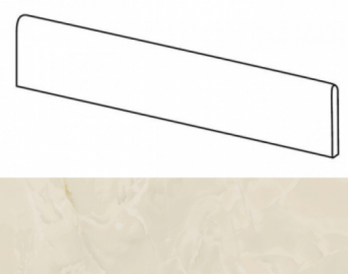 AVXU Marvel Champagne Battiscopa Lappato 7,2x60