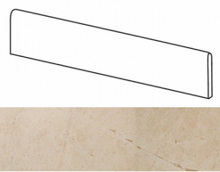 AVXV Marvel Beige Battiscopa Lappato 7,2x60