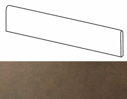 AVXW Marvel Bronze Battiscopa Lappato 7,2x60