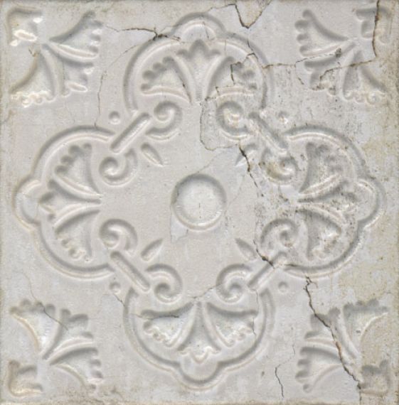 Aged White Ornato Mix 20х20