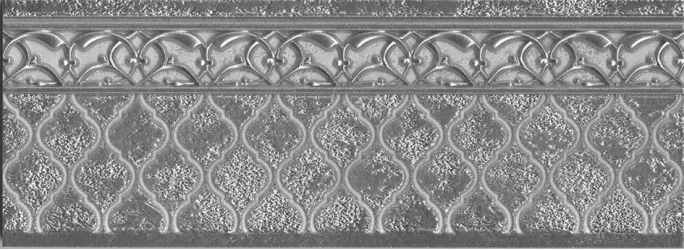 Alhambra Silver Zocalo 11x29.75
