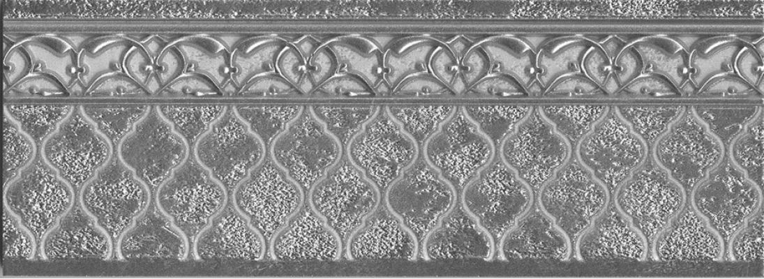 Alhambra Silver Zocalo 11x29.75