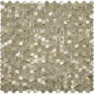 Aluminium 3D Hexagon Gold 8x14x6 29.7x30.6