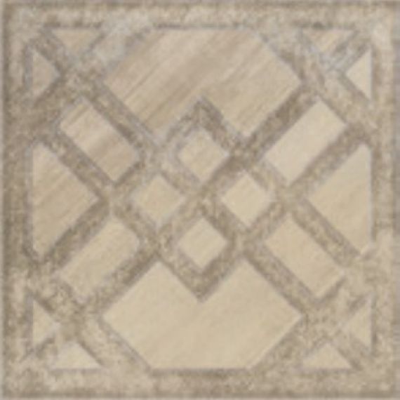Antique Geometrie Oak 20x20