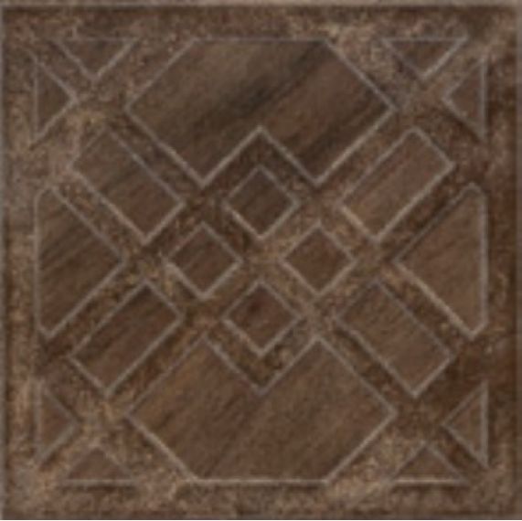 Antique Geometrie Walnut 20x20