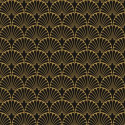 Art-Deco Black Manhattan Natural R10 29.75x29.75