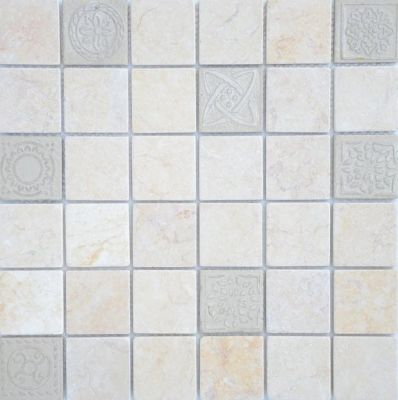 Art Travertino silver MAT 48x48x8 300x300x8