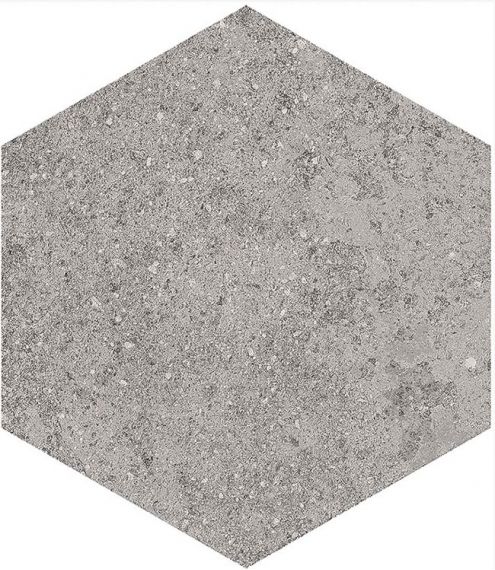 Aston Hexagono Benson Gris 23x26,6