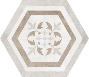 Atrium Hex Alpha Mix-Beige 25.8x29