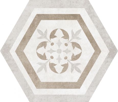 Atrium Hex Alpha Mix-Beige 25.8x29