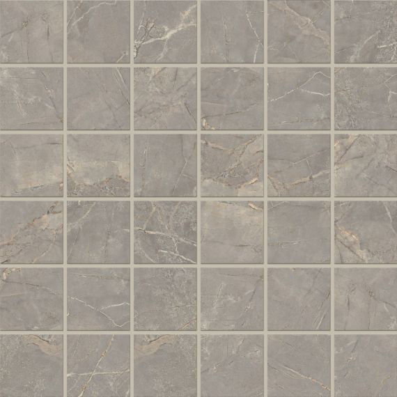 BR03 Bernini Grey Мозаика полированная (5х5) 30x30