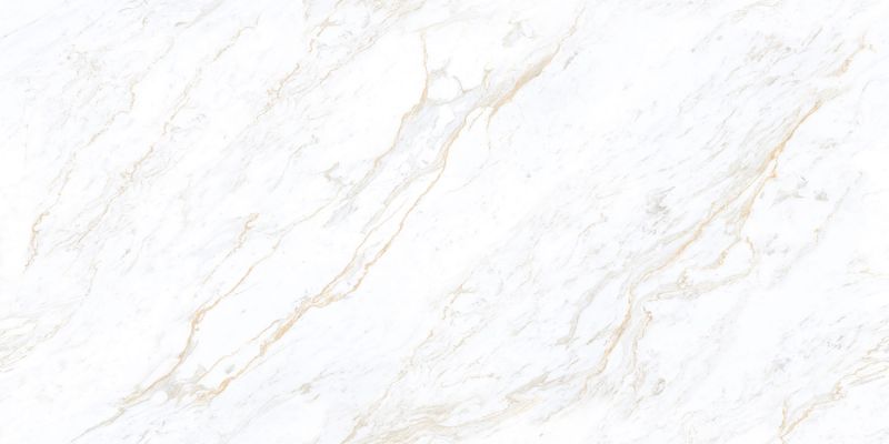 Beatrix White Glossy Golden Line 60x120