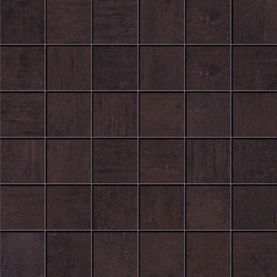 Beton Brown Lappato Mosaico 5x5 29.75x29.75