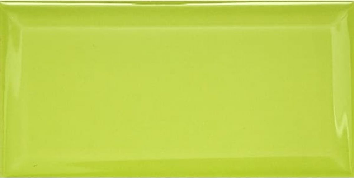 Biselado Pistacho Brillo 10х20