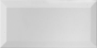 Blanco Brillo Bisel 10x20