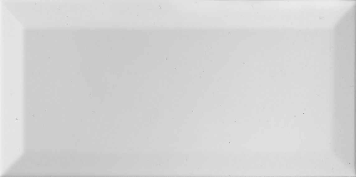 Blanco Brillo Bisel 10x20
