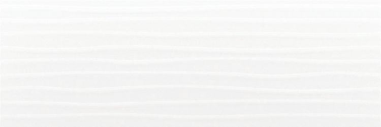 Blanco Brillo Wellen 30x90