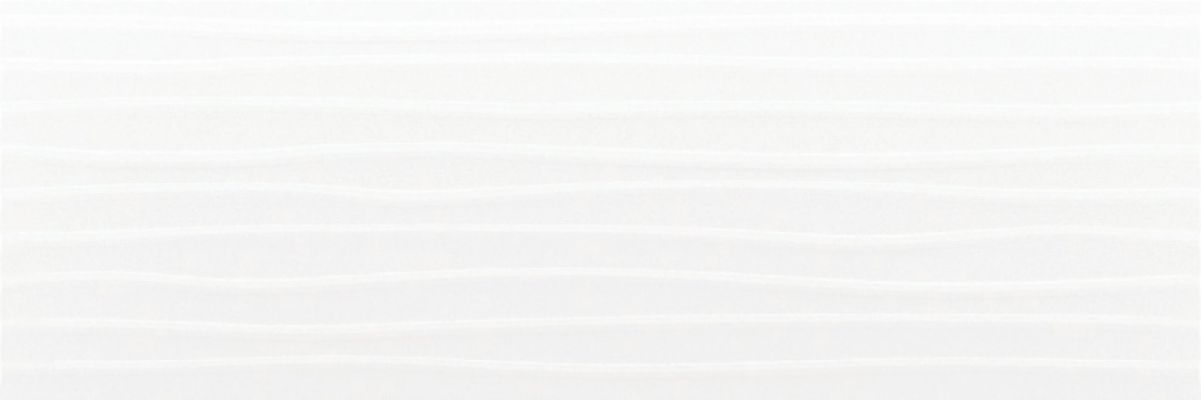 Blanco Brillo Wellen 30x90