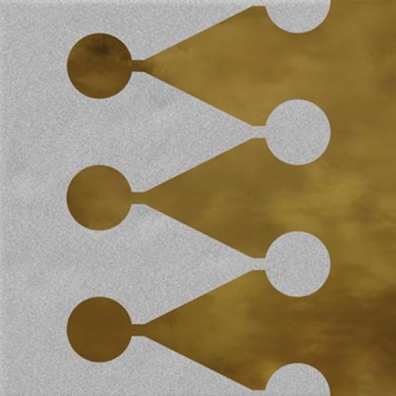 Blason Humo Oro 20x20
