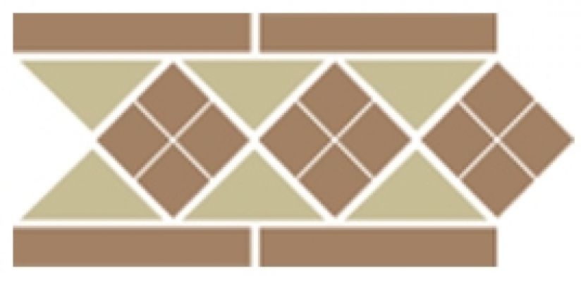 Border LISBON-1 with 1 strip (Tr.03 Dots 04 Strips 04) 28х15