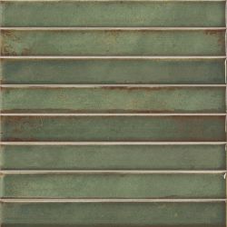 Brick Raku Emerald 35x35