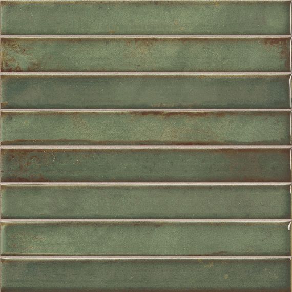 Brick Raku Emerald 35x35