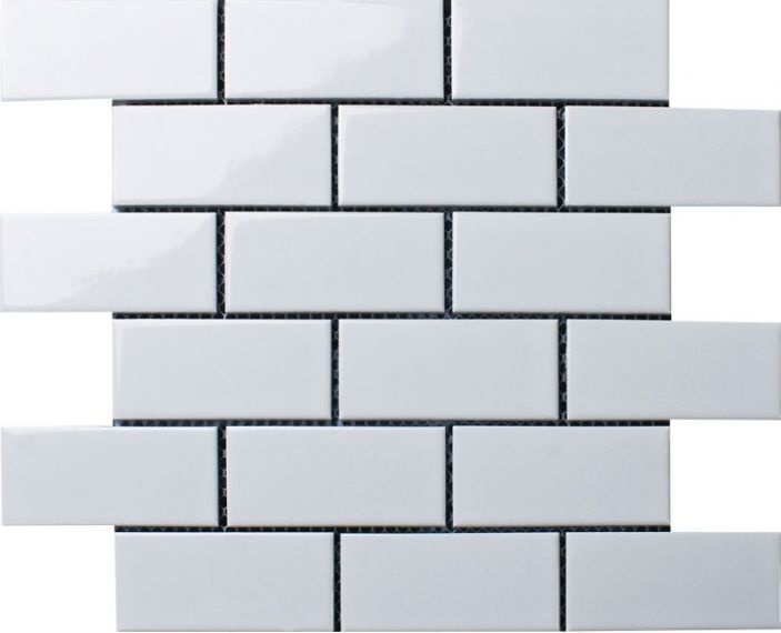 Brick White Glossy (A1001G) 29.1x29.5