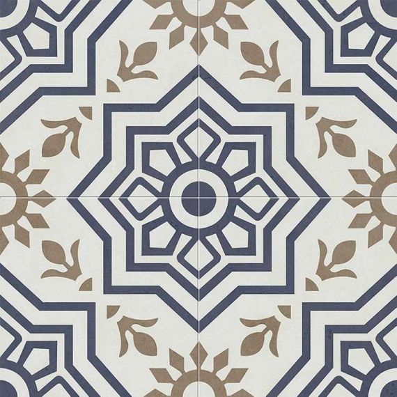 Bursa Blue Pre-cut 45x45