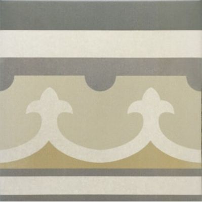 CAPRICE BURGUNDY BORDER 20x20