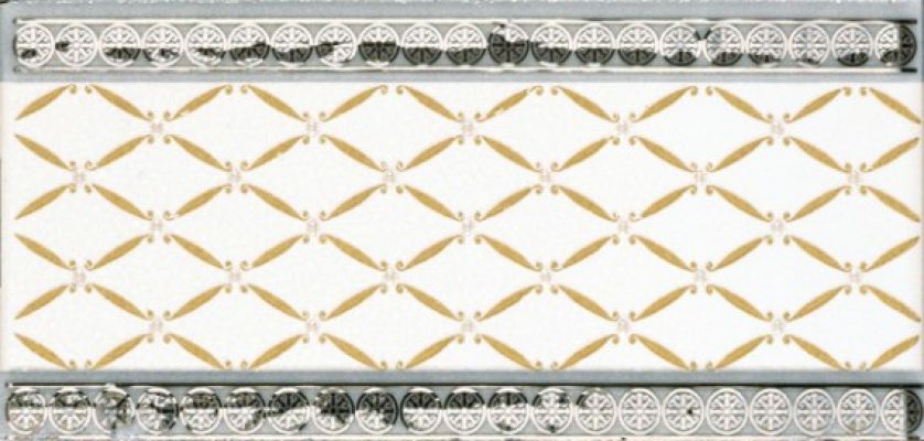 CENEFA DELIS BLANCO SILVER 20*10
