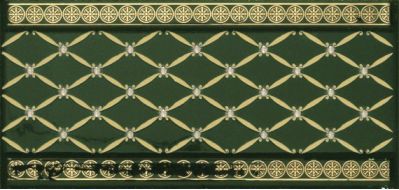 CENEFA DELIS VERDE BOTELLA GOLD 20*10