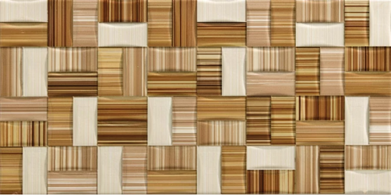 CROSS LINE MARRON 25x50