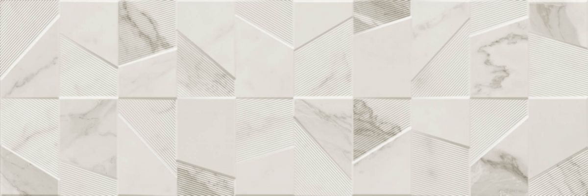 Calacatta Bob Silver Glossy 90x30
