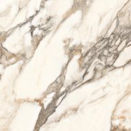 Calacatta Bronze белый полированный 60х60