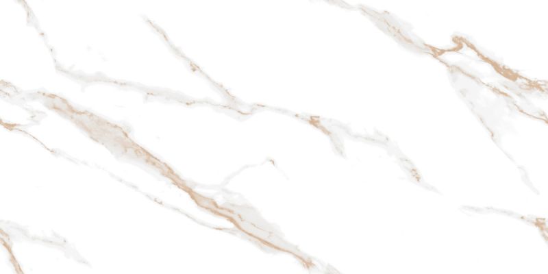 Calacatta Sharp Gold Белый Полированный 60х120