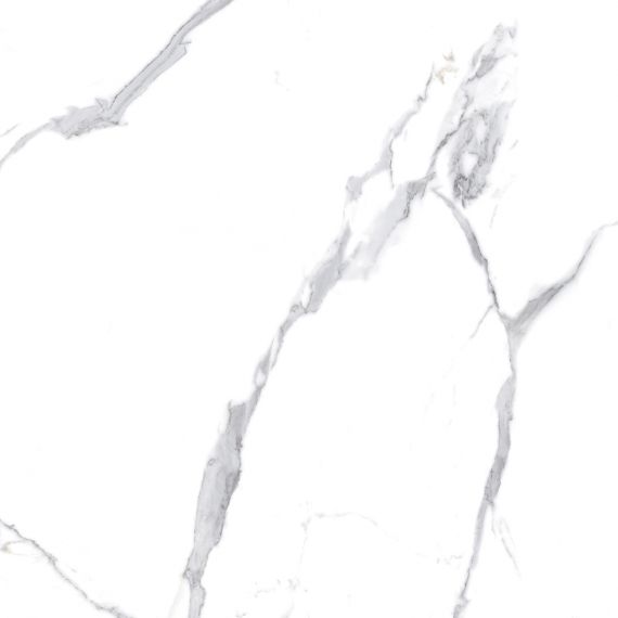 Calacatta Splendid Silver Белый Полированный 80х80