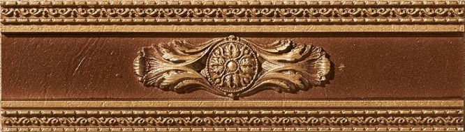 Caledonia Cenefa Cerce Marron 7,5х25