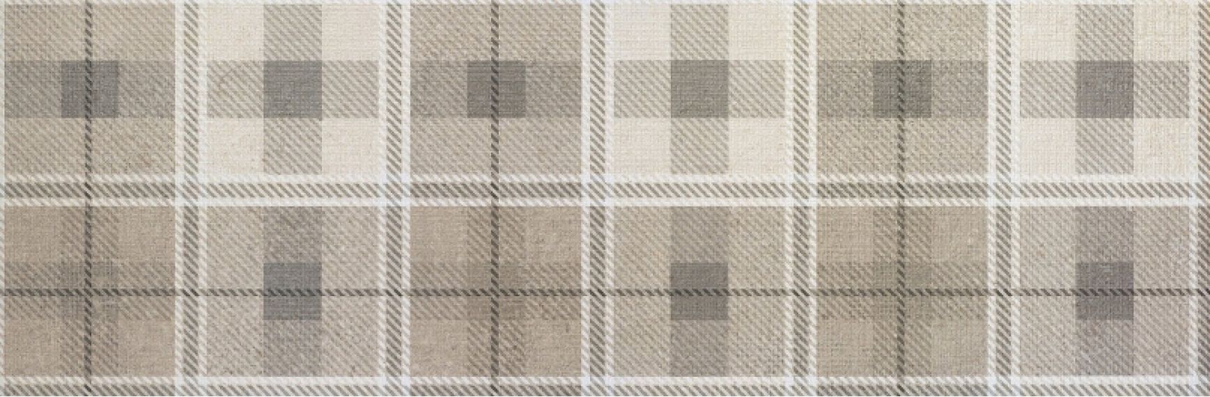 Canvas Spin Tartan 28x85