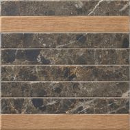 Capri Brick Black Mix 35x35