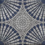 Carino Indigo Mosaico 20x20