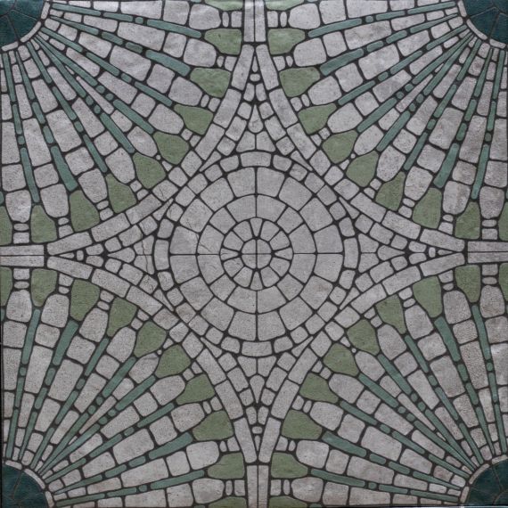 Carino Menta Mosaico 20x20