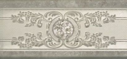 Cenefa Daino Reale Gris 12x25