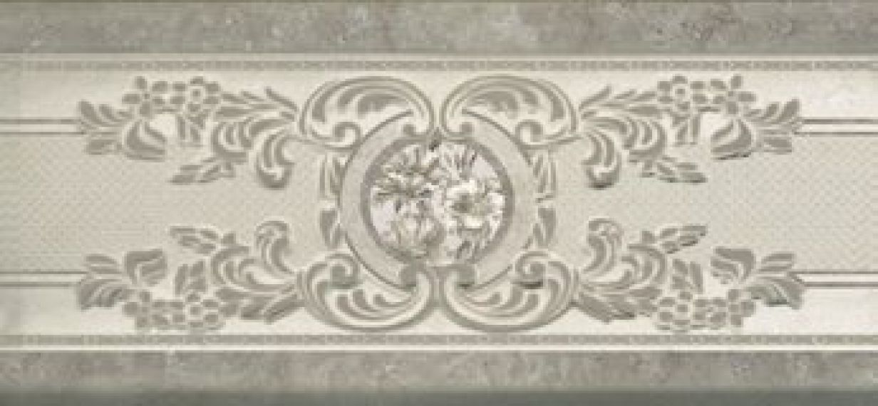 Cenefa Daino Reale Gris 12x25