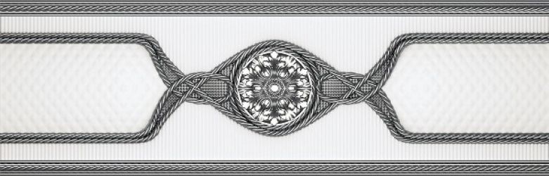 Cenefa Embassy Gris 7х25