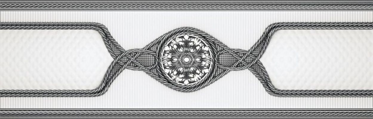 Cenefa Embassy Gris 7х25