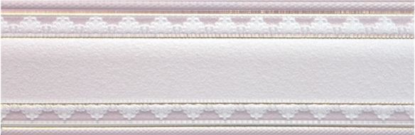 Cenefa Fragance Rose 10x30