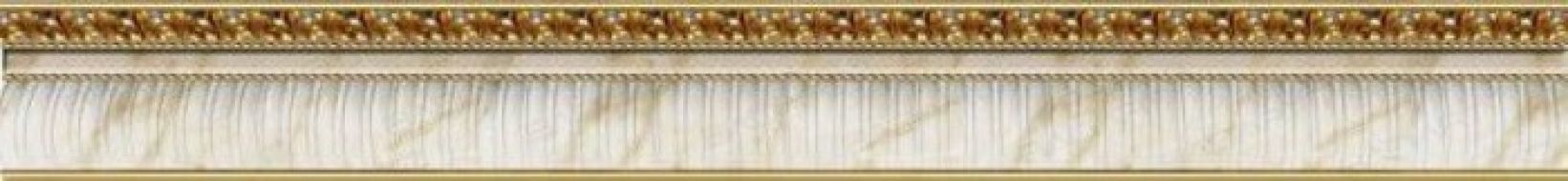 Cenefa Relieve Davos Oro 9x85