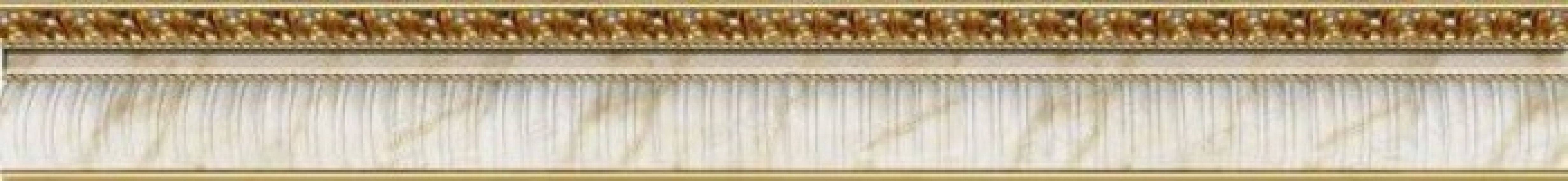 Cenefa Relieve Davos Oro 9x85