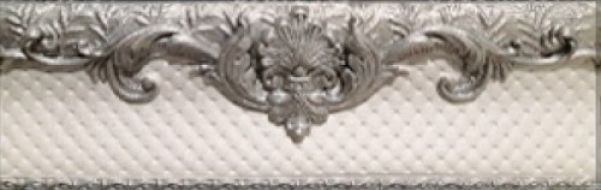 Cenefa Velazquez Gris 8x25
